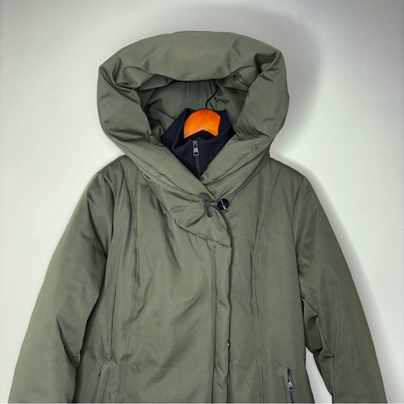 SOIA & KYO CAMELIA Hooded Premium 700-fill Down Puffer Coat Winter Parka XL - Picture 7 of 16